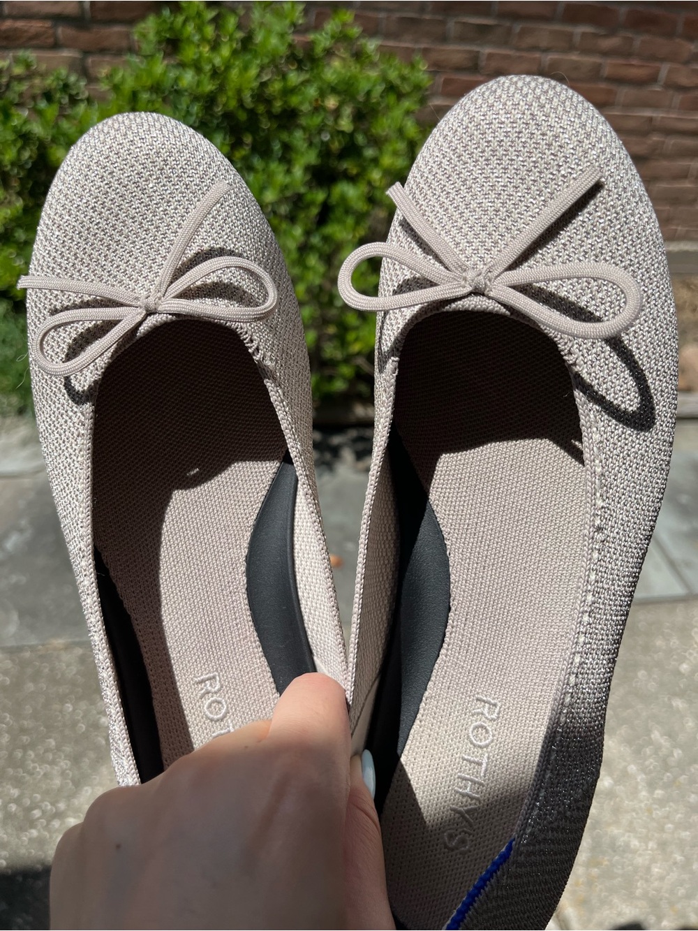Rothy’s Metallic Ballet Flats - Picture 3 of 9